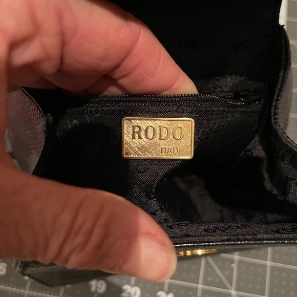 Vintage Rodo Italian leather evening bag - Picture 4 of 9